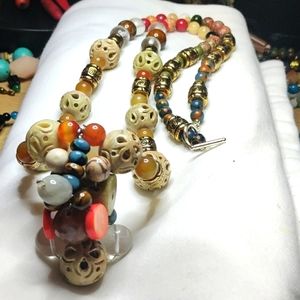 Hand made one of a kind necklace piece from my heart.